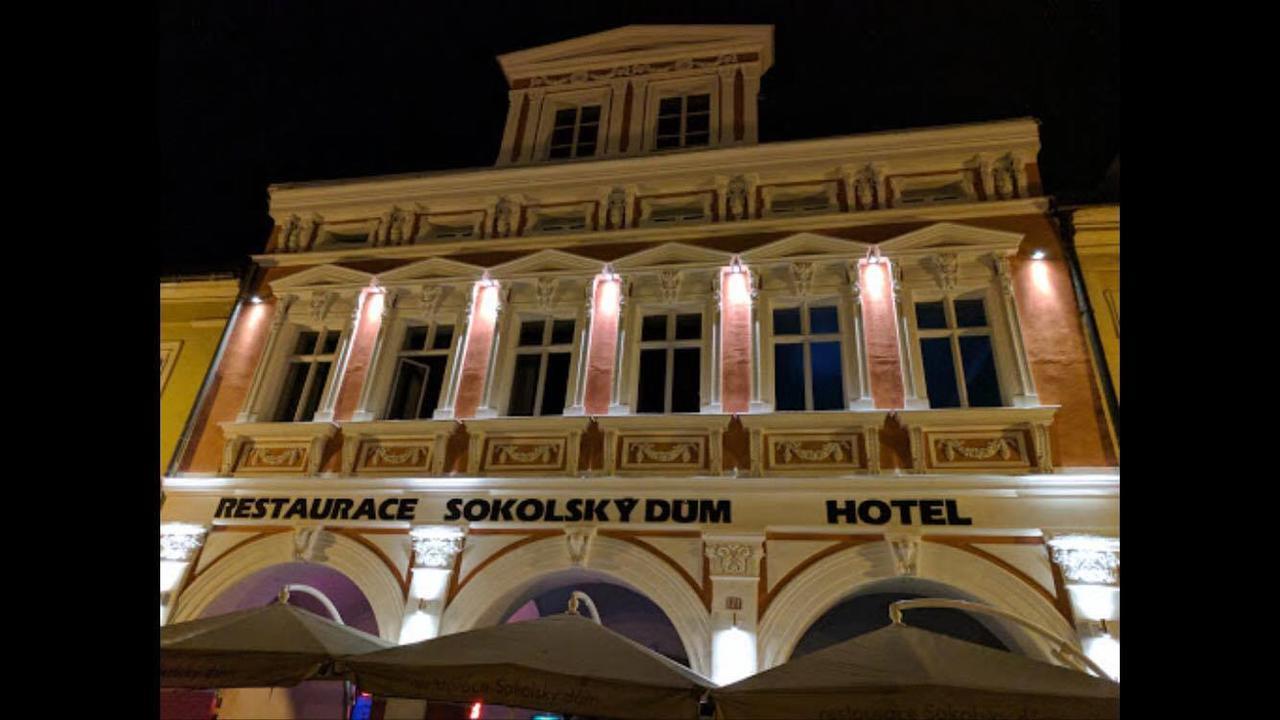 Hotel Sokolsky Dum Domažlice Dış mekan fotoğraf